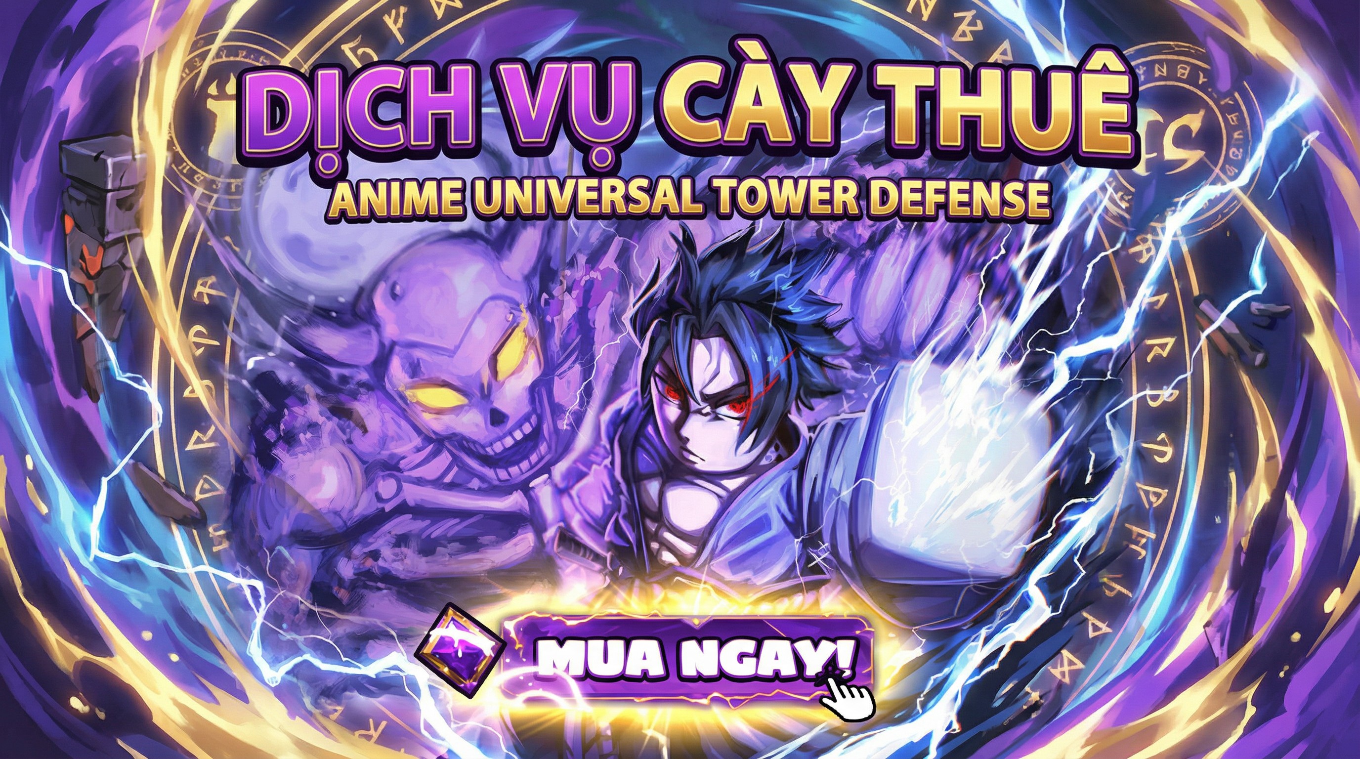 Cày Thuê Anime Universal Tower Defense